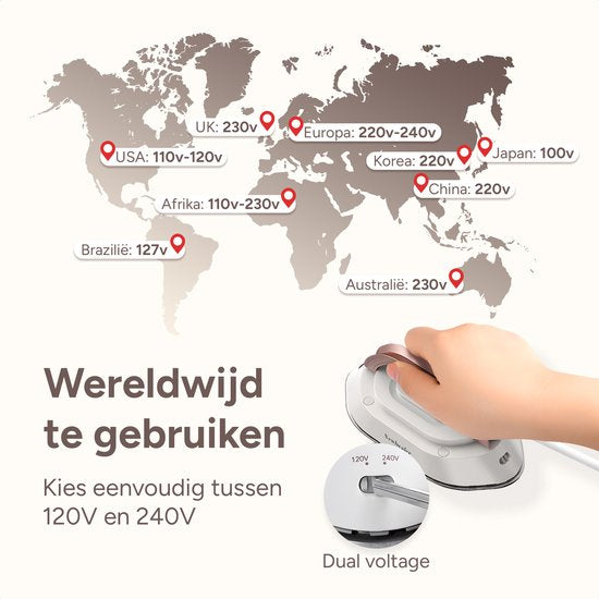 JetSteam™ | Kreukvrij Stomen voor Elke Reis