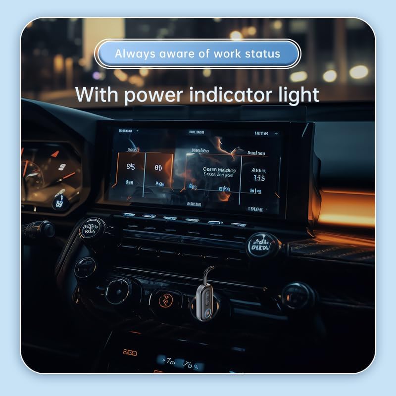 JOINUS Bluetooth Transmitter Receiver for Headphones or BT Devices, Bluetooth Wireless Transmitter for Headphones, 3.5mm Aux Audio Jack Adapter for in-Flight TV Car Home Stereo System