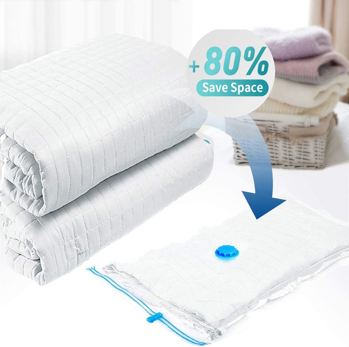 QH Premium vacuüm opbergzakken 4 (70 x 50 cm)