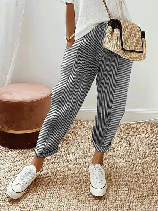 Gestreepte Lore Broek voor Dames